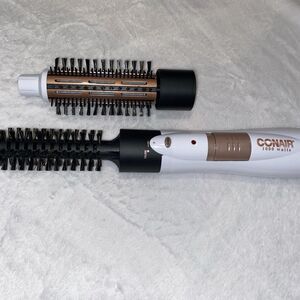 Conair Ceramic 1000 Watts Hot Air Thermal Brush Hair Styling Tool Missing Nozzle